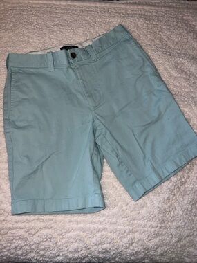 Men's J.Crew Mercantile, size 29, Light Aqua Chino Shorts, like new